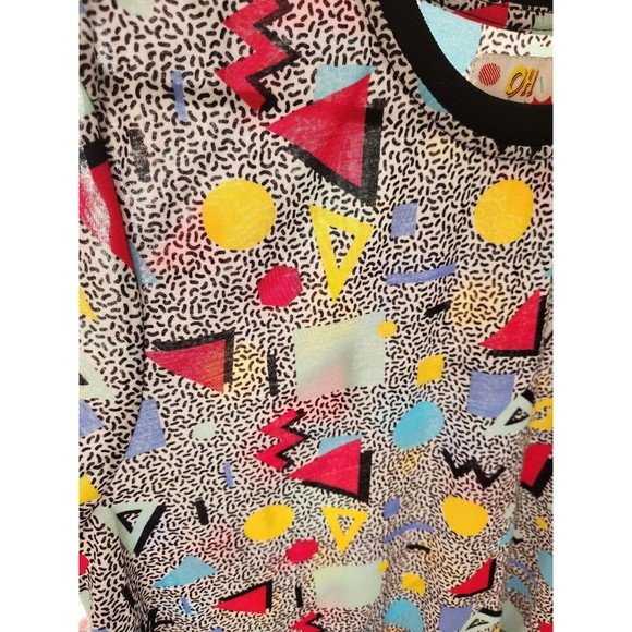 OH SNAP! Drill Clothing Co Mens 90's 80's Pop Art T Shirt Medium Unique - Picture 3 of 4